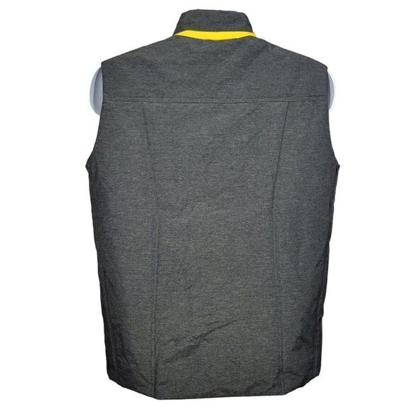 Timeless Elements for McDonalds Puffer Vest Adult Small Employee Gray Full Zip - Picture 2 of 14